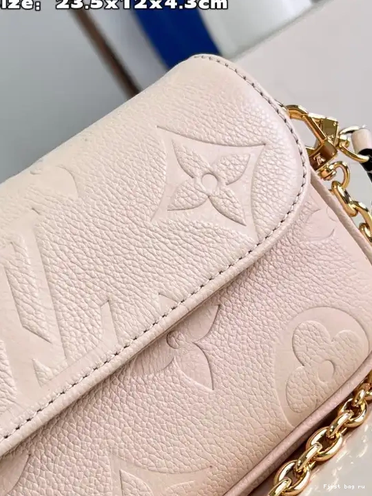 Frstbag ru Wallet on Ivy-23.5*12*4.3cm VUITTON Chain LOUIS 0522
